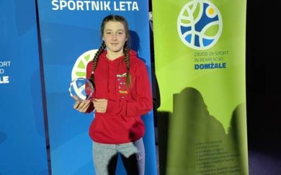 Učenka Tina Erzar – Športnica leta 2022